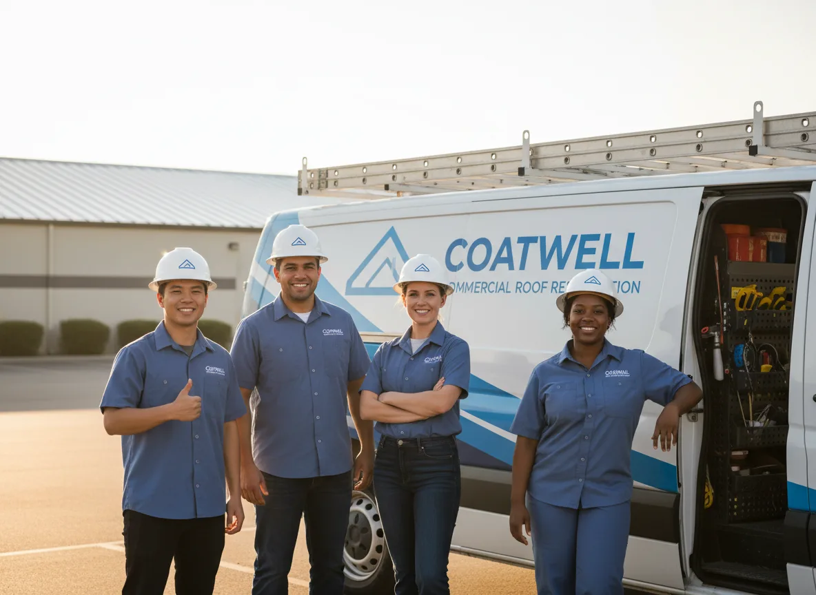Commercial roof coating company in Sherman, TX
